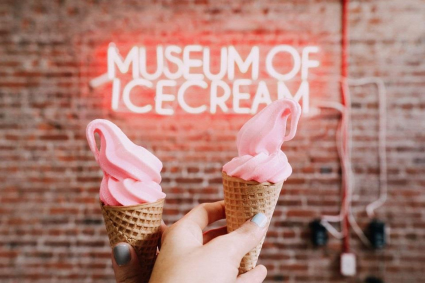 Bảo tàng kem ở Mỹ, điểm đến cho mùa hè của hội yêu màu hồng