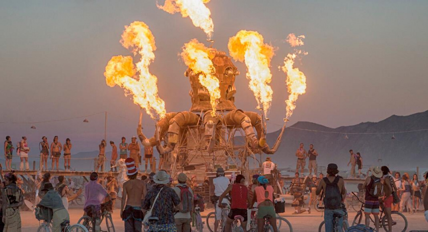 Bùng cháy cùng Burning Man, nơi hội tụ những tâm hồn hoang dại