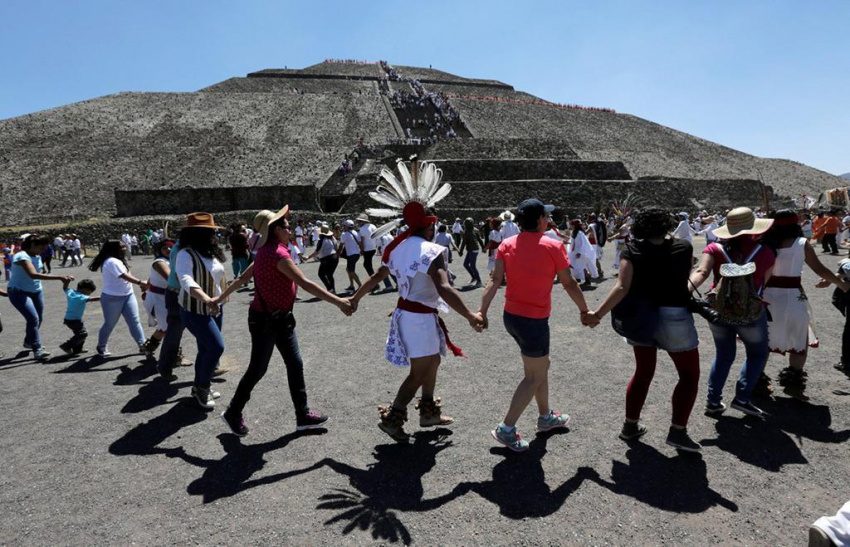 Tháng 3 rộn ràng lễ hội xuân phân Mexico