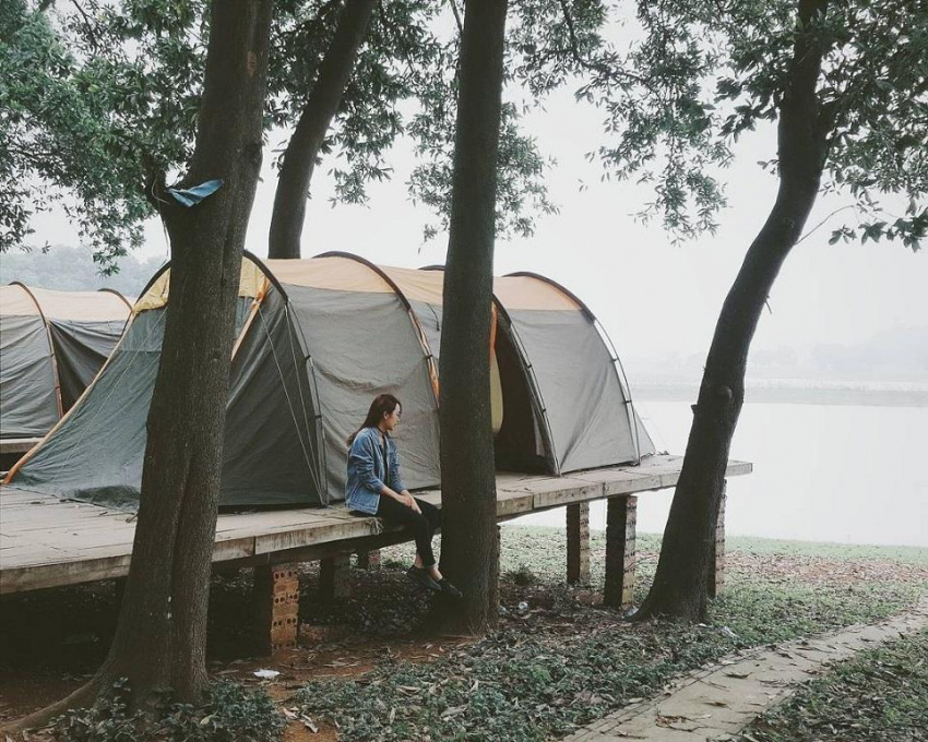 Rủ hội bạn thân đi cắm trại tại 5 điểm đến gần Hà Nội