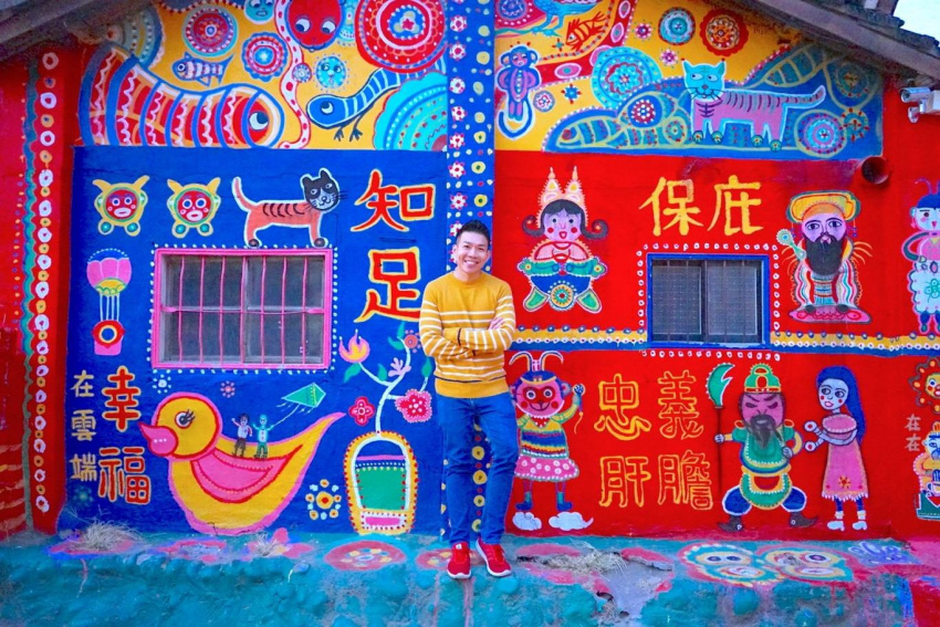 Ngôi làng như họa bùa đủ màu sắc ở Đài Loan
