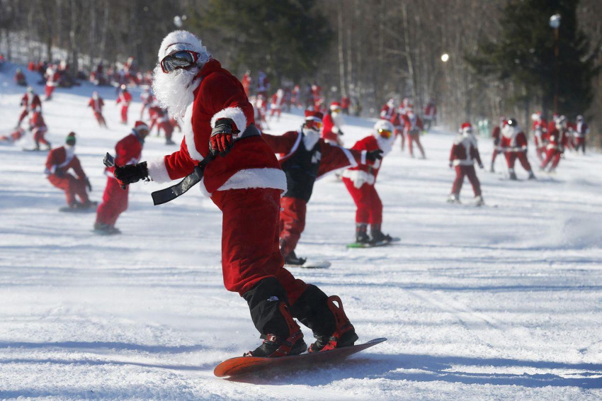 Santa Runs, cuộc đua kỳ thú đón chào Giáng sinh