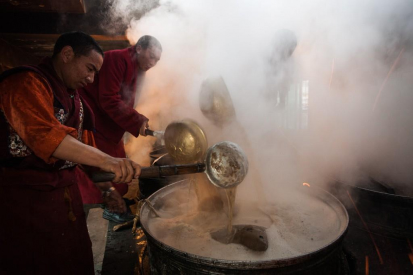 Nồng nàn hương vị trà bơ, quốc hồn của Tây Tạng