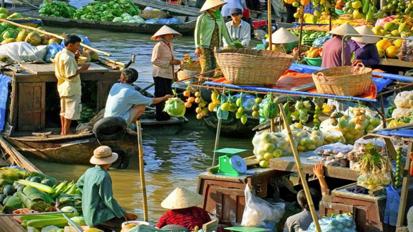 5 khu chợ nổi nhộn nhịp nhất Đông Nam Á
