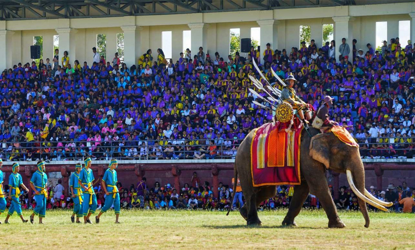 Lễ hội Surin, mùa hạnh phúc của những chú voi