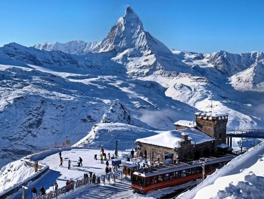 Trải nghiệm mùa đông có một không hai ở Thụy Sĩ