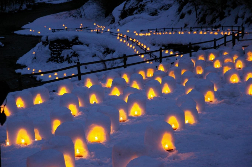Trải nghiệm những lễ hội mùa đông tại Nhật Bản