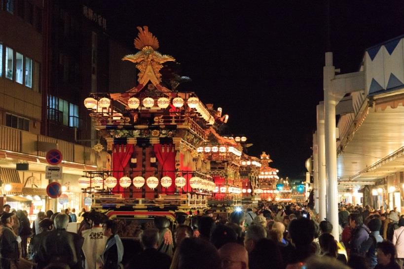 Lễ hội mùa thu tại Takayama, Nhật Bản