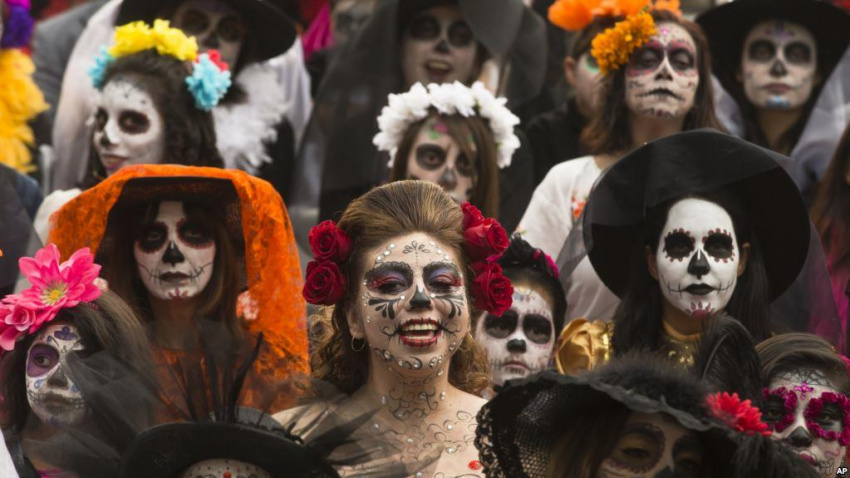 Lạ thường lễ hội Halloween ở Mexico
