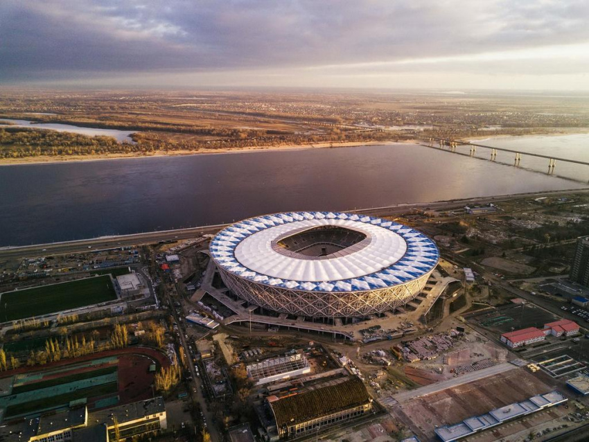 Ngắm 12 sân bóng tuyệt đẹp sẵn sàng phục vụ World Cup 2018