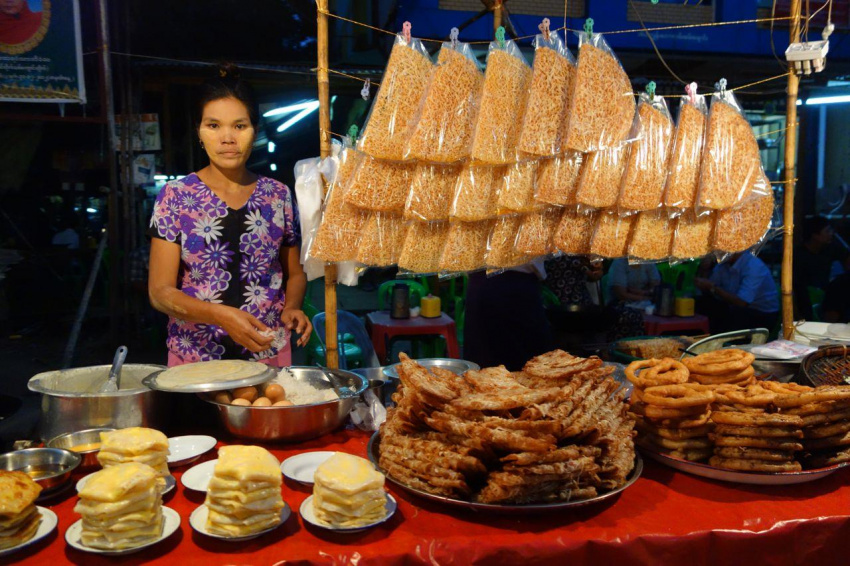 Thưởng thức món ngon ẩm thực Myanmar