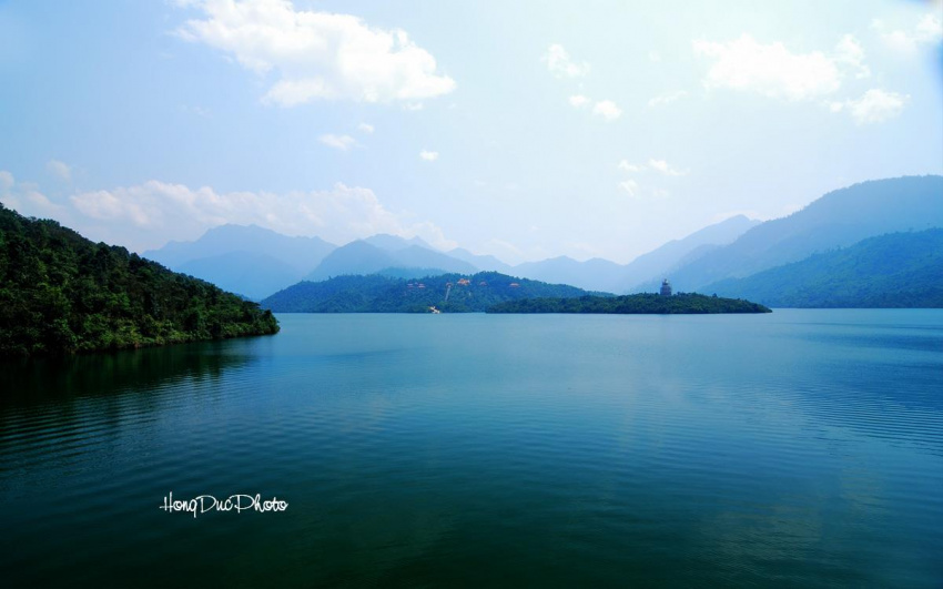 Hồ Truồi góc thiền ngày đầu năm