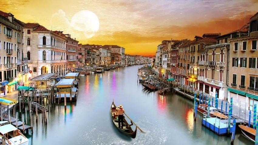 Venice, thành phố lãng mạn bậc nhất nước Ý