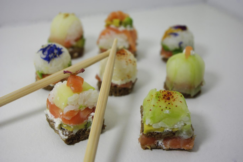 Cuộc phiêu lưu của món sushi