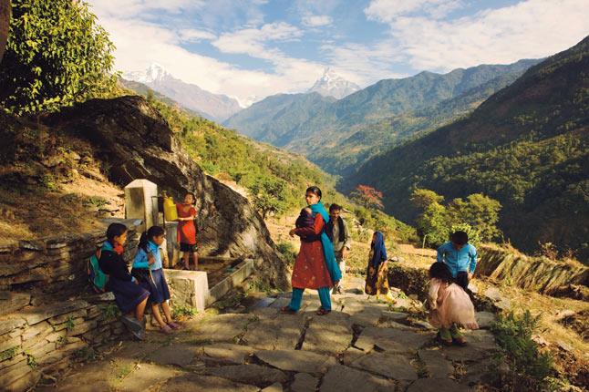 Nét bình dị quyến rũ của miền đất Phật Nepal