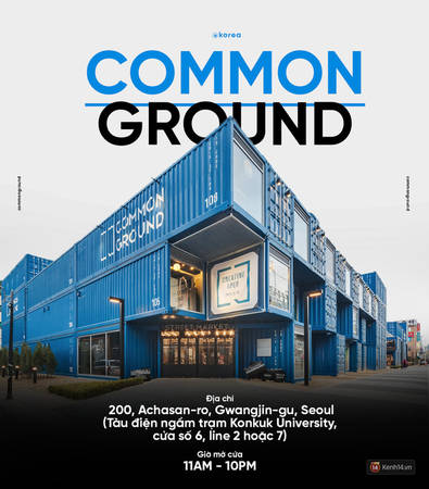 Common Ground – khu concept mall làm từ container siêu chất của giới trẻ Seoul