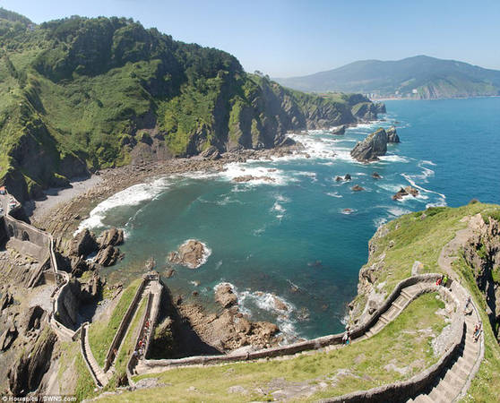 phim game of thrones, tây ban nha, đảo gaztelugatxe, ghé thăm hòn đảo xuất hiện trong phim game of thrones