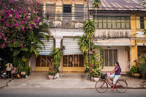 Thị trấn Kampot yên bình ở Campuchia