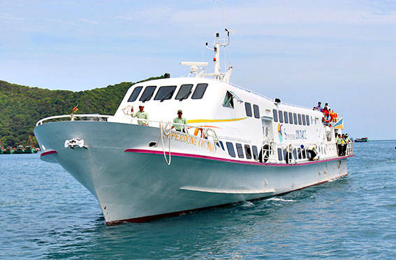 resort côn đảo, hot: tàu cao tốc sóc trăng đi côn đảo sức chứa 306 khách bắt đầu chạy từ ngày 14/7
