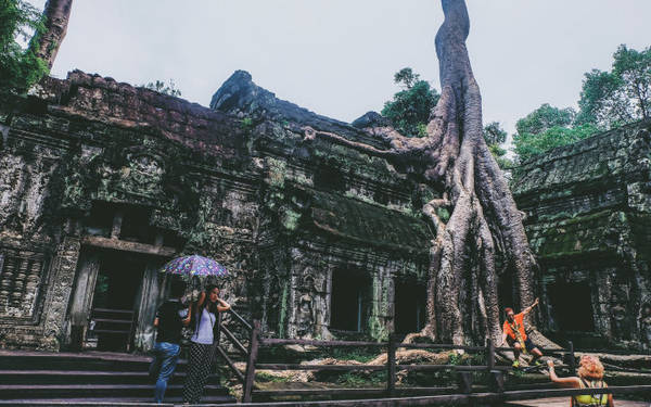 Ta Prohm – ngôi đền của những rễ cây kỳ dị