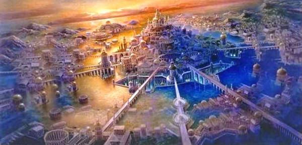 thành phố atlantis, những truyền thuyết bí ẩn về thành phố huyền thoại atlantis
