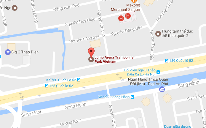 Hè này Nhà bạt nhún – Jump Arena Trampoline “hút” giới trẻ Sài Gòn