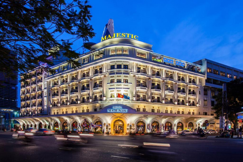 hotel continental sai gon, majestic saigon, ngược dòng thời gian chiêm ngưỡng 5 khách sạn lâu đời nhất việt nam