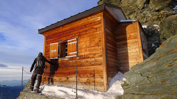 núi matterhorn, solvay hut, ngôi nhà cô đơn nhất thế giới