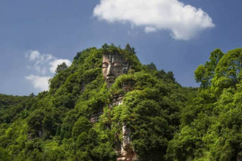 trung quốc, tượng phật đá khổng lồ được phát hiện tại trung quốc