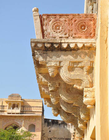 ấn độ, du lịch ấn độ, pháo đài amber, pháo đài amber ở jaipur, văn hóa ấn độ, pháo đài ấn độ cho phép du khách cưỡi voi ngắm cảnh