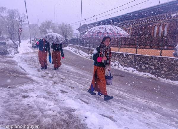 du lịch bhutan, điểm đến bhutan, em ơi bhutan mùa tuyết tan