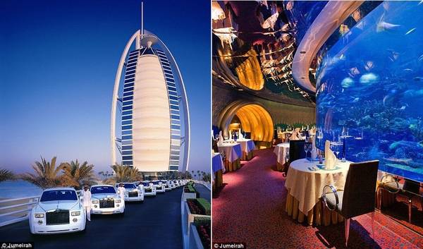 du lịch dubai, khách sạn 7 sao, khách sạn dubai, bên trong khách sạn dubai 7 sao ‘quyền lực’ nhất mạng xã hội