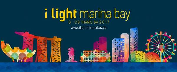 Du lịch Singapore tham dự Lễ hội Ánh Sáng “I Light Marina Bay 2017”