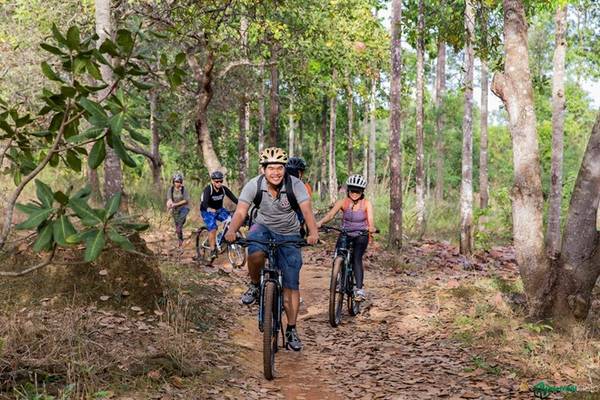 du lịch đồng nai, hồ trị an, jungle biking, jungle biking ở rừng mã đà, rừng mã đà, điểm đến đồng nai, jungle biking – thách thức giữa rừng sâu