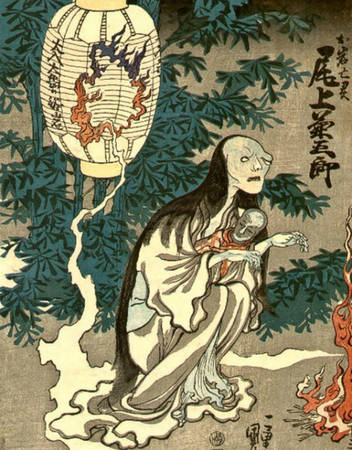 nhật bản, đền oiwa inari, ngôi đền thờ hồn ma người phụ nữ bị chồng phụ tình ở tokyo