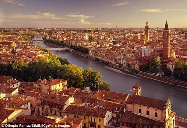 Thăm Verona – mảnh đất của câu chuyện tình bất hủ
