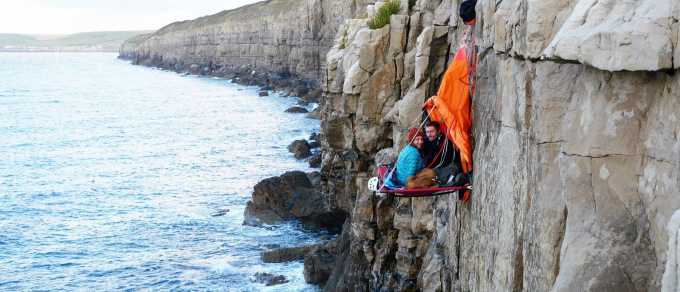 du lịch mỹ, cắm trại trên vách đá – bạn có dám thử