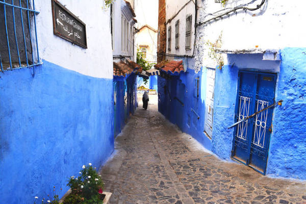 chefchaouen, du lịch chefchaouen, du lịch morocco, điểm đến morocco, khám phá thành phố màu xanh thiên đường chefchaouen
