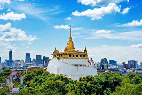 chùa wat saket, du lịch bangkok, khách sạn bangkok, tour du lịch bangkok, chùa núi vàng – nơi linh thiêng bậc nhất bangkok