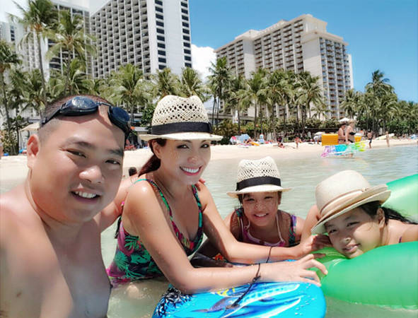 du lịch, du lịch hawaii, du lịch hè, du lịch singapore, mùa hè du lịch mệt nghỉ của gia đình thúy hạnh