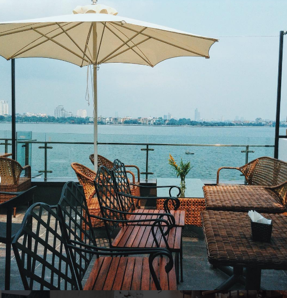 hà nội, zun kun's coffee, du lịch hà nội ghé quán cà phê view siêu đẹp ở hồ tây