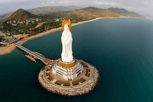 Du lịch Tam Á ngắm tượng Phật Quan Âm cao bậc nhất thế giới