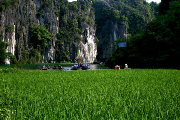 ninh bình, núi múa, tràng an, đầm vân long, ​lên núi múa ngắm mùa lúa xanh