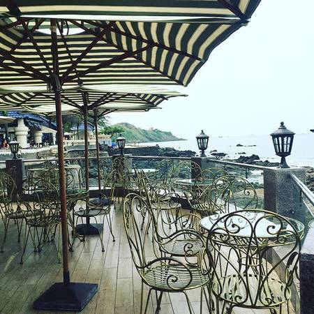 cà phê view biển, quán cà phê đẹp, resort vũng tàu, ghé lan rừng resort & spa vũng tàu thưởng thức cà phê view biển cực ‘chất’