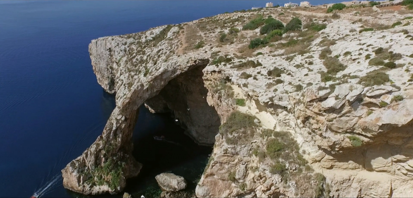 Say đắm chiêm ngưỡng quốc đảo Malta từ trên cao