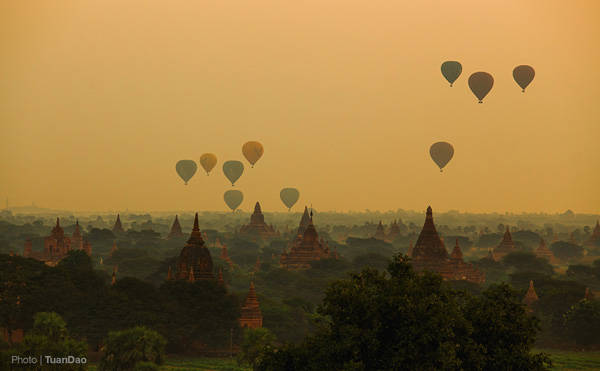 bình minh ở bagan, du lịch bagan, du lich bangan, tour du lịch bagan, đặt khách sạn, ngắm bình minh – trải nghiệm khó quên khi du lịch bagan