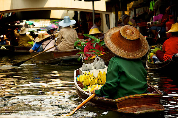 chợ nổi damnoen saduak, damnoen saduak, du lịch bangkok, khách sạn bangkok, dạo chơi ở damnoen saduak – khu chợ nổi cổ nhất thái lan