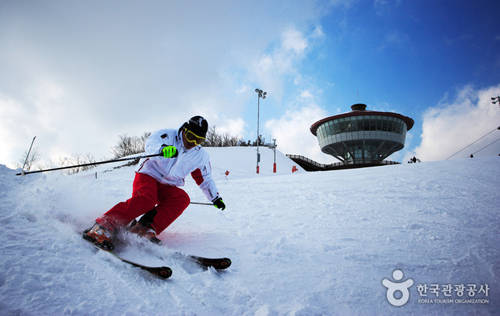 hàn quốc, ivivu.com, thiên đường cho người đam mê trượt tuyết ở hàn quốc