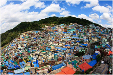 du lịch busan, ngôi làng taegeukdo, du lịch hàn quốc khám phá ngôi làng ‘giàu’ nhất ở busan