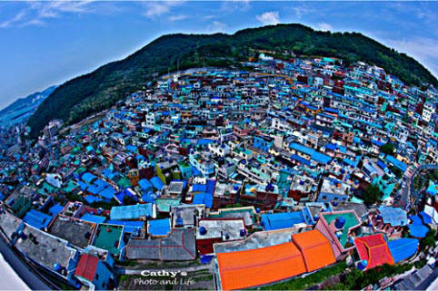 du lịch busan, ngôi làng taegeukdo, du lịch hàn quốc khám phá ngôi làng ‘giàu’ nhất ở busan
